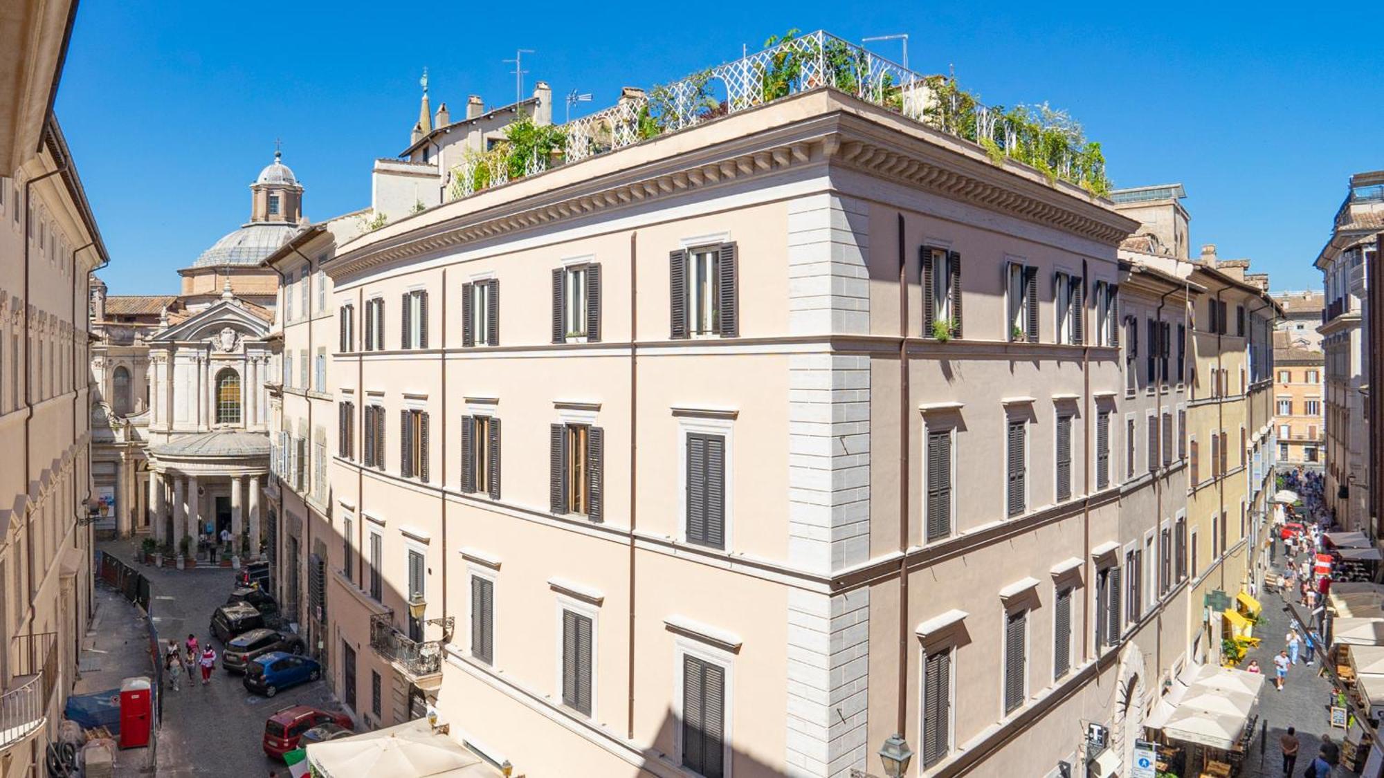 Piazza Navona Elegant And Central Three-Room Apt Рим Экстерьер фото